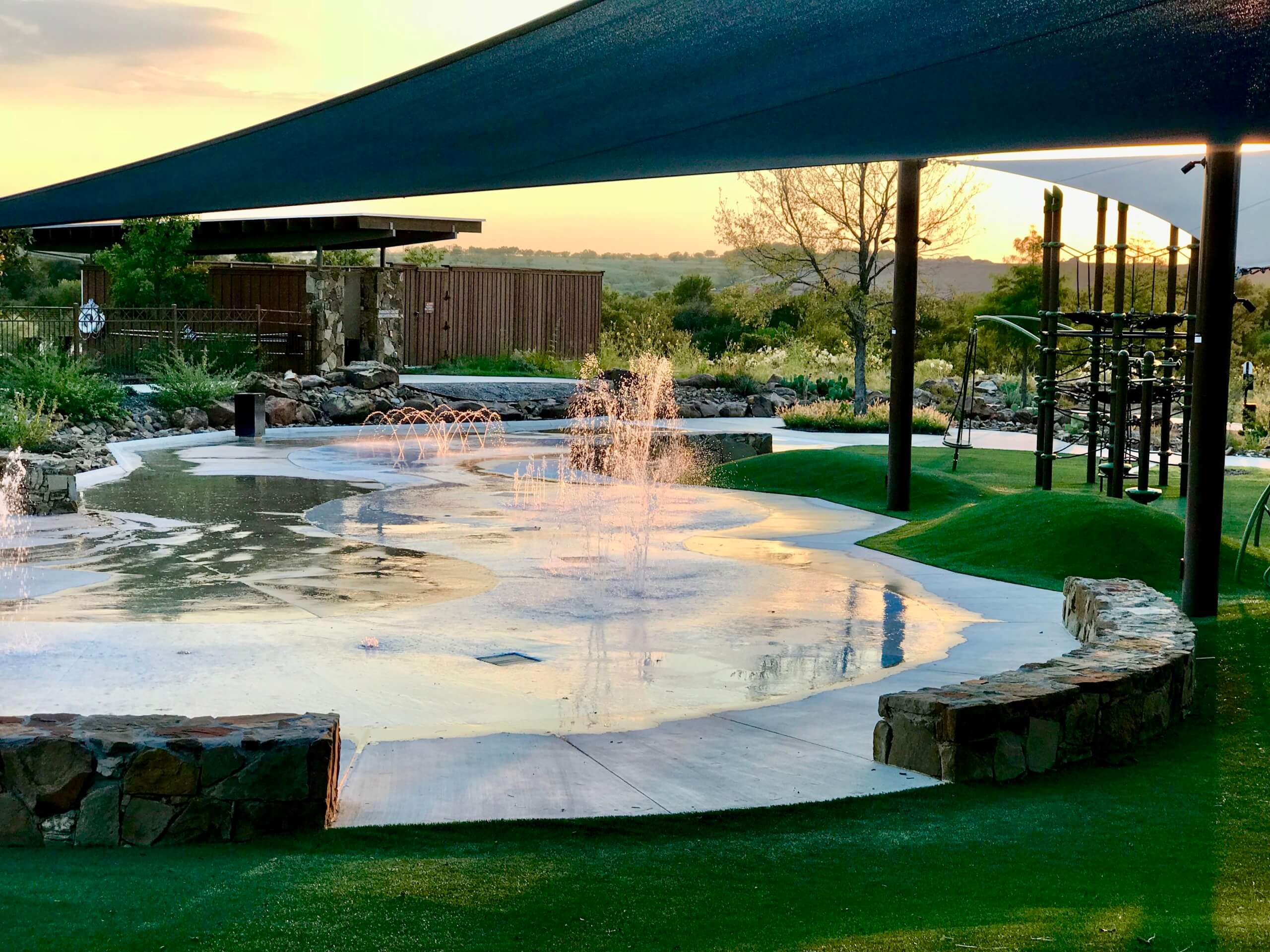 Canyon Falls Pool, Argyle, Texas